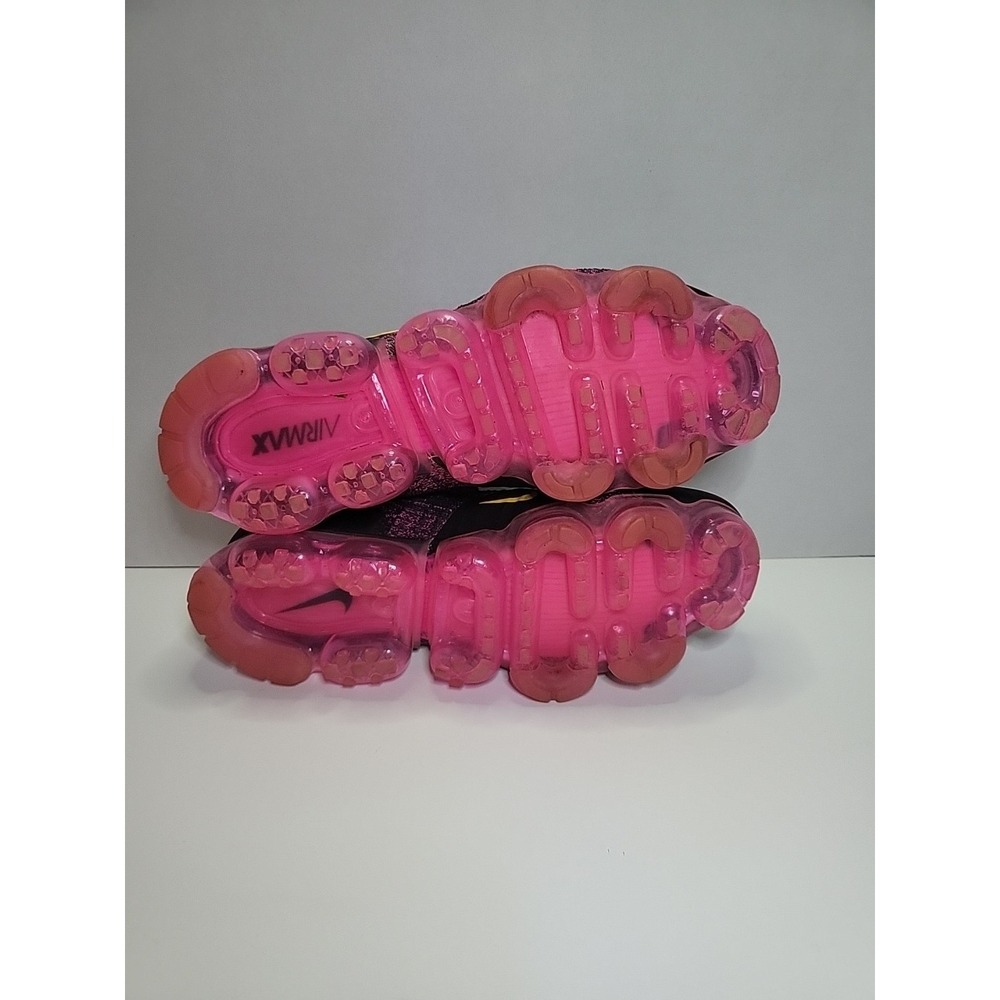 Size 9.5 - Nike Air VaporMax Flyknit 2 Pink Blast 2018 Men 942842-008 Excellent - Picture 8 of 10
